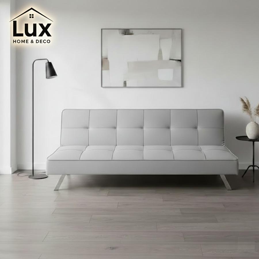Futón sofá cama Astralis — Futón gris claro 170 cm