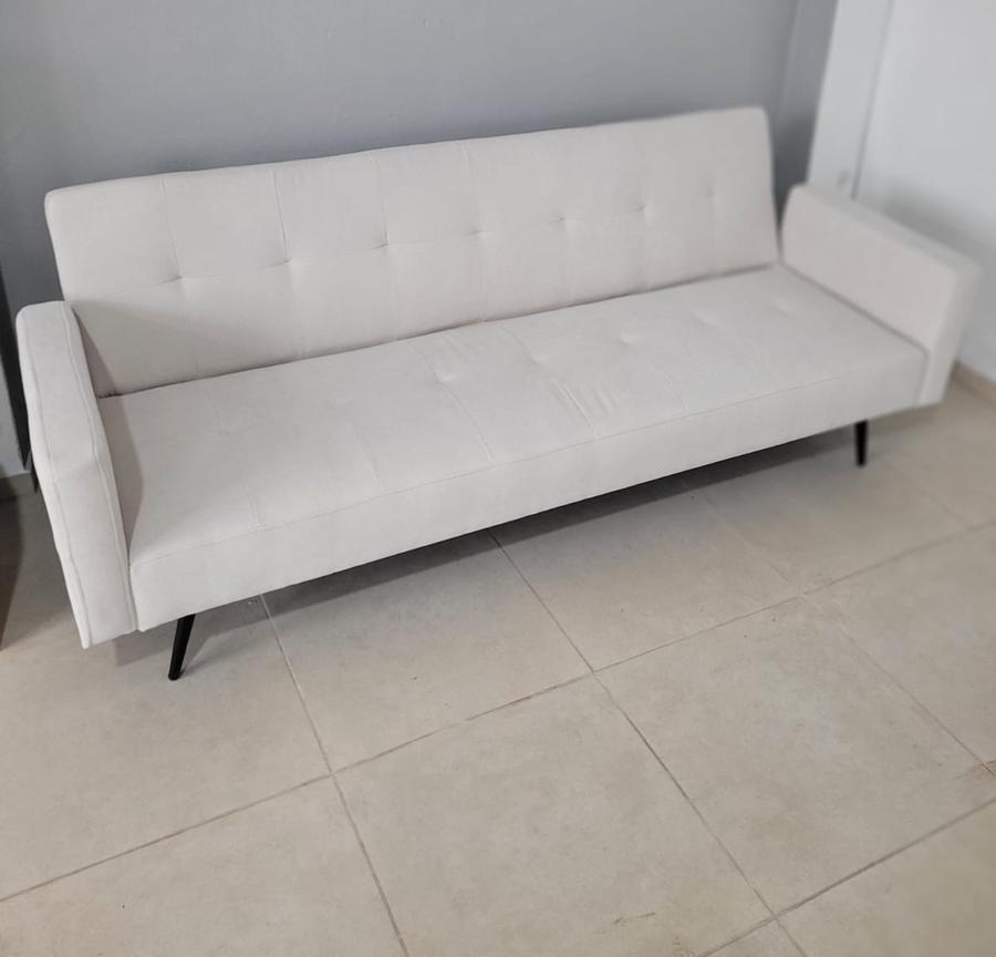 Sofá cama Smooth — Sofá cama color natural 200 cm